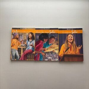 American Girl Books, Paperback, 3 books from the Julie series, like new!